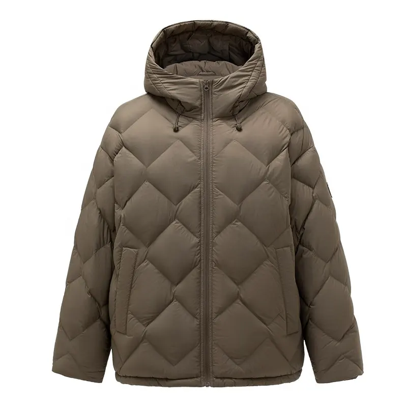 Blouson d'hiver en Nylon avec Logo brodé pour homme, veste de Baseball légère