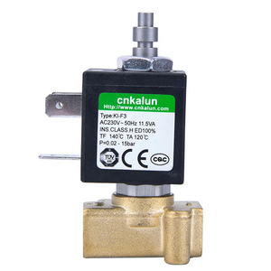 Cnkalun seri KL-F3 12V/24VDC 120V/240VAC 2 stasiun dan <span class=keywords><strong>3</strong></span> cara tekanan tinggi tutup Normal katup Solenoid dengan kualitas tinggi - Product Image 1