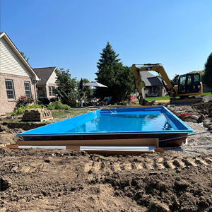 Jacuzzi, spa exterior, piscina contenedor, piscina exterior de fibra de vidrio, piscina de contenedores, piscina de inmersión - Product Image 1