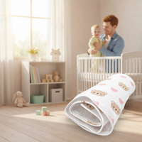 Nouvel arrivage Bingzhen : Coussin de poussette pour bébé personnalisé, en gel chaud/froid, 50*40cm
