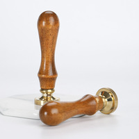 Poinçon à glace manuel pour bar à cocktails, plaque de gaufrage en laiton avec manche en bois, pour imprimer des motifs sur les glaçons.