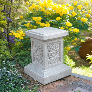 Statua in Resina Dipinta a Mano di Forma Irregolare, Pezzo Decorativo. Ricca texture. Elemento Decorativo Raffinato per Arredamento da <span class=keywords><strong>Giardino</strong></span> - Product Image 4