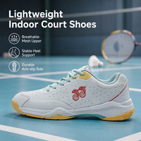 Zapatillas de Bádminton Profesionales para Pista Cubierta, Ligeras, Transpirables, Antideslizantes y Resistentes al Desgaste, para Entrenamiento Deportivo, para Hombre y Mujer