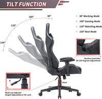 Échantillon gratuit Chaise de jeu Sedia Gaming en vente flash, chaise de jeu en cuir de course, chaise de bureau personnalisée, chaise de jeu ergonomique avec massage, chaise de jeu personnalisée