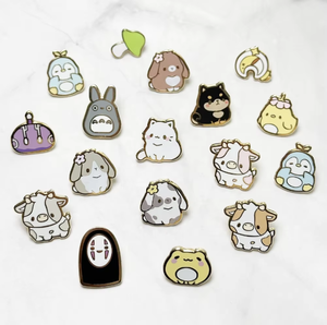 Quà Tặng rộng lớn bán buôn không có tối thiểu kim loại pins Nhà cung cấp cứng men Pin mềm ve áo huy hiệu Nhà sản xuất tùy chỉnh men Pin - Product Image 6