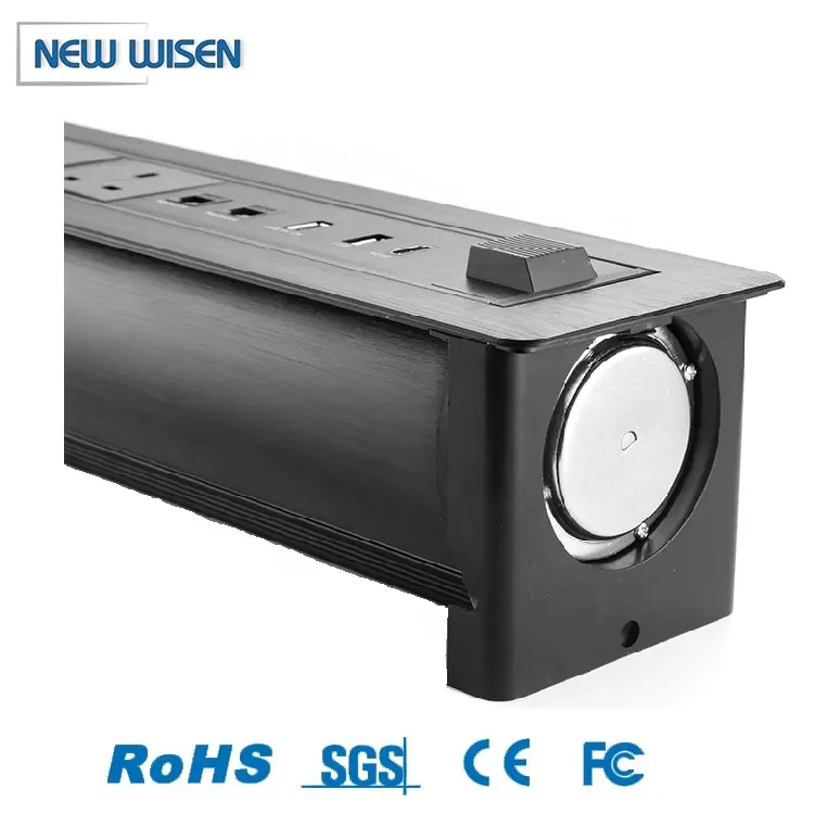 사용자 정의 만든 전기 콘센트 플러그 Uk 전원 연장 소켓 USB 유럽 산화 표준 접지 CE FCC ROHS 110V-240V