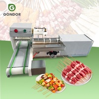 Brochette de légumes Porc Agneau Viande Cube Mouton Kebab Machine Aoutmatic