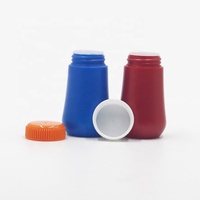 Fournisseurs d'usine HDPE 8g 10g pots de poudre de cheveux cosmétiques vides bouchon à vis de tamis de poudre rechargeable en plastique pour l'emballage de beauté