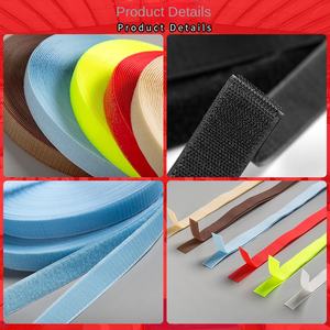 Nylon ignífugo para cierre de gancho y bucle Cinta autoadhesiva de alto adhesivo para ropa de mujer Sujetador resistente al desgaste del coche - Product Image 3