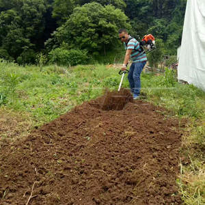 Mini-motoculteur KATHER, désherbeur rotatif, ameublisseur de terre, pompe à eau, coupe-herbe, débroussailleuse à essence 43cc 52cc 63cc - Product Image 3