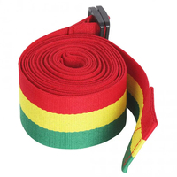 Tambour africain portable réglable de 3,2 mètres de long avec sangle de ceinture en coton de 5 cm pour la taille et l'épaule, accessoire d'instrument de musique