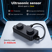 Capteur ultrasonique Moray ME101 à forte résistance aux interférences, détection d'angle mort de 3 cm, sortie UART, haute sensibilité, protection IP67