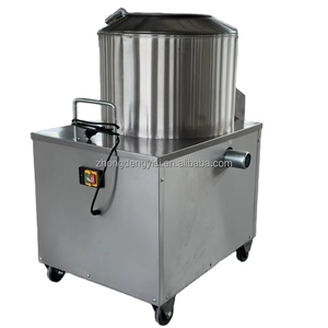 Machine à éplucher et à laver automatique en acier inoxydable pour usage domestique et commercial, pour pommes de terre, patates douces et gingembre - Product Image 3