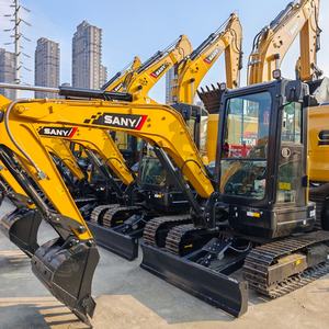 Vente flash : mini-excavatrice sur chenilles SANY 3,5 tonnes, neuve, modèles SANY SY35u SY55u SY60c SY70c SY75c disponibles - Product Image 1