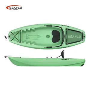 SEAFLO تصميم جديد لون الرياضات المائية للأطفال قوارب كاياك آمنة مستقرة البحر مصغرة يجلس على أعلى زوارق بلاستيكية للأطفال