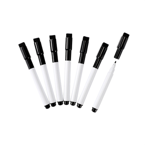 Marcador de borrado en seco de pizarra blanca colorida, rotulador magnético de oficina escolar con borrador - Product Image 3