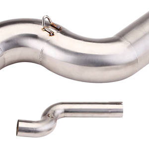 Système d'échappement modifié pour moto <span class=keywords><strong>BMW</strong></span> F900 R XR F900XR <span class=keywords><strong>F900R</strong></span> 2020-2025, tuyau de liaison intermédiaire en acier inoxydable, connexion 51 mm - Product Image 6