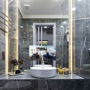 15.6 pouces LED Android intelligent <span class=keywords><strong>miroir</strong></span> tv IP66 étanche tv haute définition écran salle de bain hôtel <span class=keywords><strong>miroir</strong></span> télévision - Product Image 4