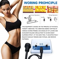 Vibromasseur G5 puissant et puissant, machine de massage pour amincissement du corps, machine de massage de la cellulite, stock en Espagne