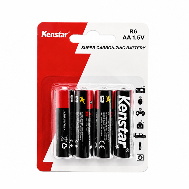 Wholesale Cheap AA Battery 1.5V R6P Extra Zinc Carbon Primary Cell Factory Direct Sell