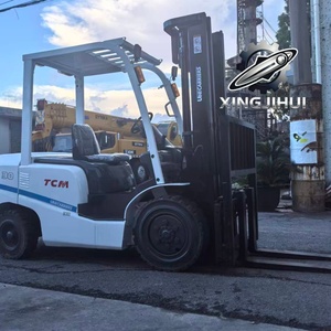 รถยก TCM FD30T3 3 ตัน รถยกมือสองจากญี่ปุ่น 3 ตัน เครื่องยนต์ Isuzu C240 รถยกใช้แล้ว รถยกใช้น้ำมัน 4500 มม. 3000 กก. - Product Image 4