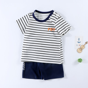 Nuevo Conjunto de Verano para Niños de 0 a 6 Años, Camiseta de Manga Corta, Ropa Deportiva para el Hogar, Venta Directa de Fábrica - Product Image 3