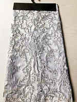 Tissu pour robe de femme en brocart coloré à motif floral, 180 g/m², double face, 100 % polyester, pour mariage, bureau, fête