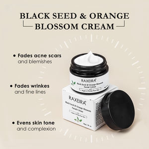 Crème Visage Hydratante Non Collante Éclaircissante <span class=keywords><strong>Anti</strong></span>-Acné Réparatrice à la Graine Noire et à la Fleur d'Oranger en Gros - Product Image 2