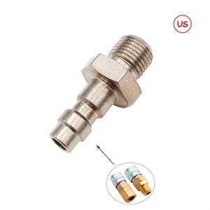 Adaptador Neumático Macho Personalizable de Acero Inoxidable con Rosca M10, Conexión Rápida de 8mm, Compatible con OEM, Tipo AF # Modelo HPA-WYGT - Product Image 3