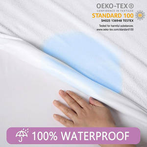 Sábana impermeable para cama, toalla gruesa, tela suave y absorbente, capa inferior de TPU, Funda de colchón para el hogar totalmente impermeable - Product Image 5