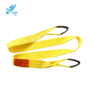 Tianma <span class=keywords><strong>3</strong></span> <span class=keywords><strong>Ton</strong></span> 3m sarı kaldırma kayışları yuvarlak sapanlar düz Sling - Product Image 6