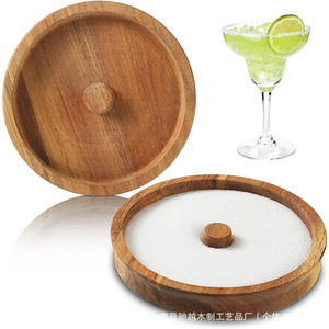 ถาดไม้สำหรับใส่เกลือ/น้ำตาลสำหรับเครื่องดื่ม - Product Image 3