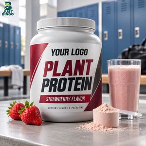 Fabricante OEM de Proteína Halal en Polvo de Marca Privada con Sabor Personalizado y Empaque Impreso de una Fábrica con Certificación HACCP - Product Image 1