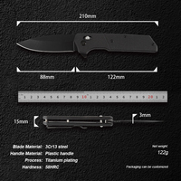 Couteau de survie pliant portable léger en acier inoxydable 3Cr13 Hongrui 2026 pour le camping et la chasse – Vente en gros