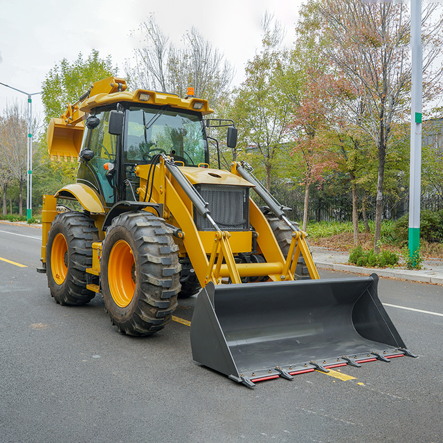 Free Shipping EPA engine Hydraulic Mini Loader backhoe loader digger Backhoe Loader back hoe For Sale