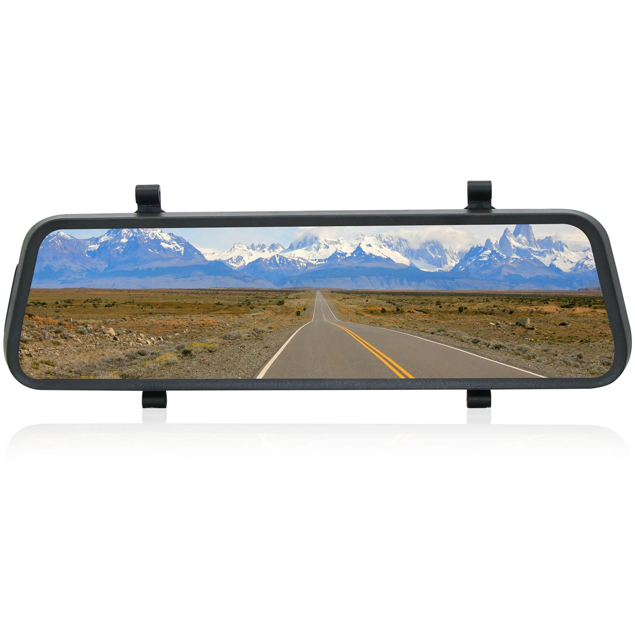 Cámara de espejo retrovisor para coche, videocámara de 1080p, Dvr, Android, doble lente, Gps, 10 pulgadas, táctil, de seguridad, 4g, Lte, para salpicadero