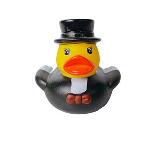 Juguetes de Baño de Goma con Forma de Pato de Uniforme de Policía para Niños, Juguetes de Bañera Personalizados con Diseños de Patrones Exclusivos - Product Image 5