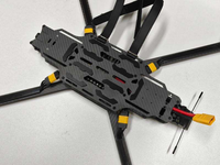 Drone RC de 15 pouces à grande vitesse avec moteur 380KV, VTX 3W, ELRS 915, capacité de charge de 10 kg, vision nocturne et accessoires électroniques