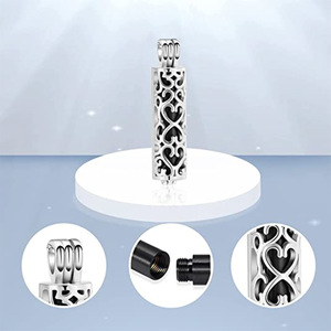 2025 keluaran baru kalung rantai tali liontin guci kremasi silinder kalung liontin guci hewan tanda untuk hadiah - Product Image 4