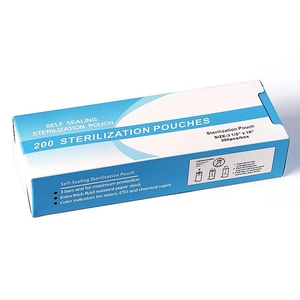 Sachets de stérilisation auto-scellants en papier jetables, paquets de 200 pièces, pour outils de manucure, pinces de perçage, poignées de salon de tatouage - Product Image 4