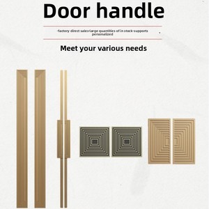 Tiradores de barra extendidos y delgados en forma de L para gabinetes y armarios, sin perforación, con ranura recta, ocultos para muebles - Product Image 2