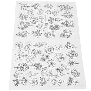 Prix d'usine – Tissu non tissé auto-adhésif soluble dans l'eau format A4 pour broderie - Product Image 1
