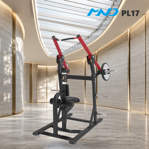 Moderne Wide Grip Lat Pulldown Machine Fitnessapparatuur MND Fitness Spiertrainingsmachine voor sportschool en fitnessclub Duurzaam - Product Image 1