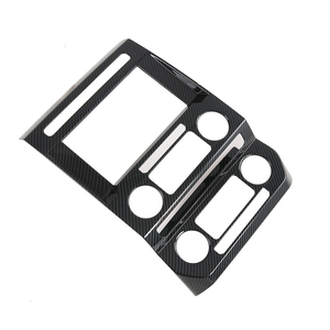 ABS-Produkte Auto-Navigations-Box-Abdeckung GPS-Panel Mittlere Dashboard-Rahmen abdeckung für Ford F-150 Raptor 2020 - Product Image 2