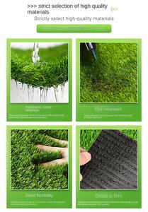 Césped <span class=keywords><strong>Artificial</strong></span> de Alta Densidad, Resistente al Fuego y Ecológico, para Paisajismo de Jardines, Proveedor Principal en China - Product Image 5