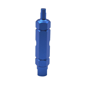 Outil de démontage de valve Presta Schrader 3 en 1, clé à valve double tête pour l'entretien des pneus de vélo, de moto et d'automobile - Product Image 1