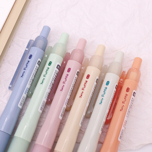 Stylo Gel Noir Jiwushe Jelly Fuffle GP9195 0.5mm Pointe ST Séchage Rapide pour Bureau et École - Product Image 3