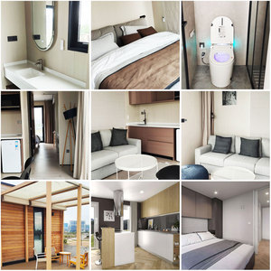 Maisons miniatures de luxe préfabriquées modulaires en provenance de Chine avec cuisine et salle de bain, maisons miniatures extensibles à <span class=keywords><strong>vendre</strong></span> - Product Image 4