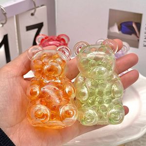 2025 Aurora <b>Cute</b> <b>Bear</b> Shape Maltose Knead Factory Wholesale Slow Rebound Vent Ball Color Decompression Artifact Squeeze Toy for - Product Image 4