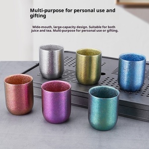 Gobelet à bière double paroi, design esthétique, isolation effet glace, résistant aux hautes températures, portable, grande capacité - Product Image 4